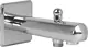 Sphinx BIF Square Spout with Diverter, Chrome - Image 1