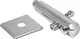 Sphinx BIF Square Spout with Diverter, Chrome - Image 2
