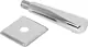 Sphinx BIF Square Shower Outlet without Diverter, Chrome - Image 2