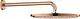 Grohe DAO 26066 Shower Head, Rose Gold - Image 5