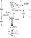 Grohe GL 24170 Tall Basin Mixer, Gold - Image 3