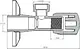 Duravit XX0670003E10 Angle Valve 1/2 × 1/2, Chrome - Image 2