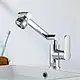 Basin Mixer with 180 Degree Swivel Spout, Chrome - Image 1