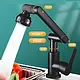 Basin Mixer with 180 Degree Swivel Head, Black - Image 3