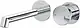 Teska-Arte E5506 Wall-Mounted Concealed Mixer, Chrome - Image 1