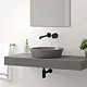 Teska Arte E5508 Wall-Mounted Concealed Basin Mixer, Black - Image 2