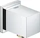 Grohe Euphoria Cube 27704000 Square Wall Outlet Elbow, Chrome - Image 1