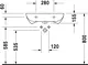 Duravit D-Code Basin for Special Needs 60 cm, White - Image 2