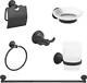 6-Piece Accessories Set 1150-B, Black - Image 2