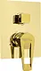 Global Standard Peral GSS 3603 GP Concealed Bath Mixer, 3 Outlets, Body and Trim with Handle and Diverter, Gold - Image 1