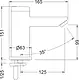 Infrared Electronic Basin Mixer, Hot & Cold, Battery Operated 67135154566 - Image 4