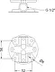 Juniper 64119324566 Floor-Standing Bath Mixer with Shower Head - Image 4