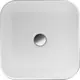 Sanipure Avona (Hermes) Square Countertop Basin, White, 39 cm with Fixing Set - Image 2