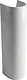 Sanipure Vega / Magnus Full Pedestal, White