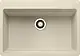 Beroia HB 8276 - 329 Quartz Granite Kitchen Sink, Beige, 48 × 76 × 22 cm with 3 inch Round Drain Set - Image 1