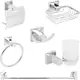 Infinity IN 1300B-6C Accessories Set, 6 Pieces, Glossy Chrome - Image 2