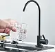 Smart Home Handmade LTS 7546 Kitchen Sink, 75 × 46 cm, with 3-Function Pull-Out Mixer, Waterfall Mixer, Filter Tap, Cup Washer, Soap Dispenser, Knife Drainer, Cutting Board and 2 Baskets, Black - Image 4