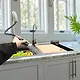 Smart Home Handmade LTS 7546 Kitchen Sink, 75 × 46 cm, with 3-Function Pull-Out Mixer, Waterfall Mixer, Filter Tap, Cup Washer, Soap Dispenser, Knife Drainer, Cutting Board and 2 Baskets, Black - Image 5