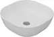 Sanipure Apollo Square Countertop Basin 42 cm, White - Image 1