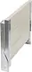 Pura Comfort SS-CL-P20 Folding Shower Chair with Backrest, Matte Light Grey, 30 × 45 cm, Stainless Steel HPL Compact with Fixing Set - Image 3