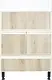 Uni Metal Floor Vanity Unit Uni 60 BEWO, Wooden Beige, 60 cm, 2 Doors and Drawer - Image 2