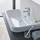 Duravit Happy D.2 Countertop Basin, 60 cm, with Tap Hole and Overflow, White - Image 1