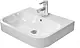 Duravit Happy D.2 Countertop Basin, 60 cm, with Tap Hole and Overflow, White - Image 2
