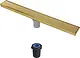Pura DL 06 30 G Stainless Steel 304 Shower Drain 30 cm with 1.5 mm Coupling, Gold - Image 2