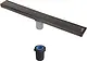 Pura DL 06 30 B Shower Drain 30 cm, 304 Stainless Steel with 1.5 mm Drainage Coupling, Black - Image 2