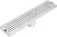 Alpha Square AL MGS 33 SQ Stainless Steel Shower Drain, 33 cm, 1 mm Thickness - Image 3