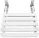Alfa AL SHC 40 SS Stainless Steel Shower Chair, Chrome, 40 × 44 cm - Image 2