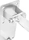 Alfa AL TS 80 SS Toilet Grab Bar, Chrome, 80 cm, Stainless Steel 304, 25 mm Diameter, 1 mm Thickness - Image 6