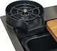 Smart Home Lotus LO 7545 Kitchen Sink, Flat Edge, 45 × 75 cm, Black with All Accessories - Image 8