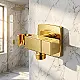 Lugano LG-CUB-120 В Angle Valve with Cover and Shower Holder, Ceramic Half-Turn Valve, Matte Black - Image 4