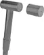 Gawad Brass Bidet Spray with Push Button, Anti-Twist Chromalux Hose and Holder GX-007304PVY, Grey - Image 2