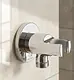 Mokbel Concealed Shower Outlet with Holder, Chrome - Image 1