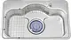Hans Korian NJIS 750 F Stainless Steel Kitchen Sink, Flat Edge, 75 × 48 cm, 0.8 mm Thickness, with Dish Drainer, Detergent Basket, Soap Dispenser and 6 inch Drainage Set - Image 3