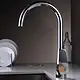 Lutz Icon 11030110 Pillar Kitchen Mixer, Chrome, Height 37 cm - Image 2