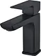 Lutz Marx 11032101 Basin Mixer, Black, Height 16 cm - Image 1