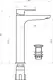Lutz Schon 11030502 Tall Basin Mixer, Chrome, Height 31 cm - Image 3