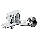 Lutz Schon 11030504 Bath Mixer with Diverter, Glossy Chrome