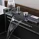 Smart Digital Piano Kitchen Sink TS SD 750 B, Flat Edge, 45 × 75 cm, Black, 5 Buttons with Accessories - Image 4