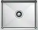 Alpha AL 4338 Stainless Steel Kitchen Sink, Flat Edge, 38 × 43 cm, 1 mm Thickness with 3 inch Drainage Set - Image 2