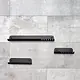 Banox Stainless Steel Shelf with Bottom Hook, 3 Pieces in 3 Different Sizes, Black (shc-02-01 S) - Image 2