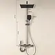 El Ammar Piano Shower System Pipe Extension 28387, Glossy Grey, 30 cm - Image 3