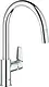 Grohe BauEdge 30536000 Pull-out Kitchen Mixer, 36 cm Height, Chrome - Image 3