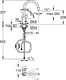 Grohe BauEdge 30536000 Pull-out Kitchen Mixer, 36 cm Height, Chrome - Image 6
