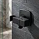 Lugano LG-CUB-120 В Angle Valve with Cover and Shower Holder, Ceramic Half-Turn Valve, Matte Black - Image 3
