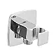 Moravia Concealed Shower Outlet with Holder and Square Plate, Chrome - Image 2