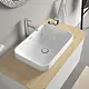Duravit Happy D.2 Plus Countertop Basin without Tap Hole, Slim Rim, 60 cm, White - Image 1